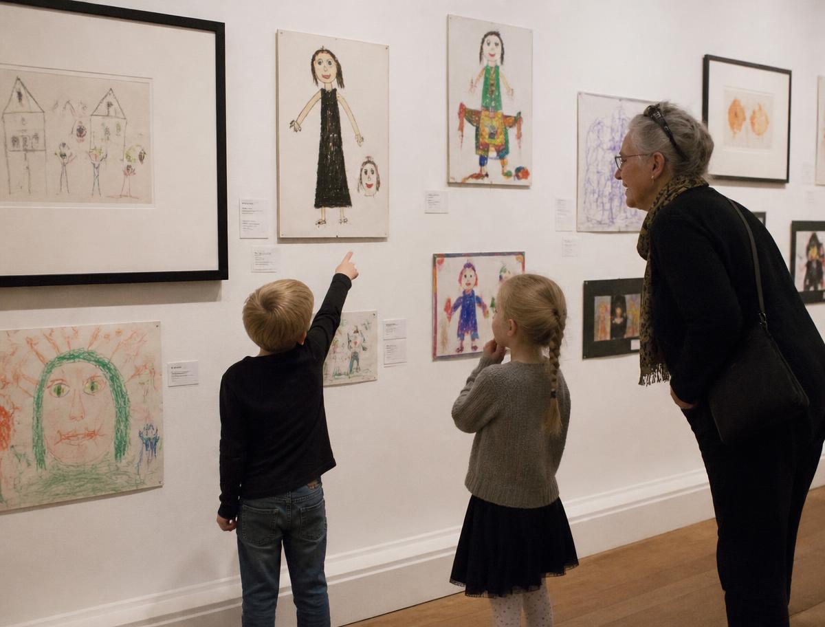 Expoziția de artă a copiilor